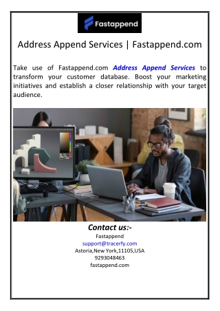 address append services fastappend com