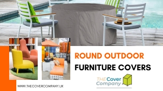 Round Outdoor Furniture Cover - The Company UK