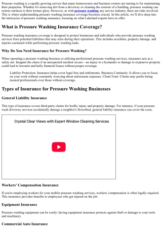 pressure washing is a rapidly growing service