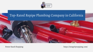 Top-Rated Repipe Plumbing Company in California