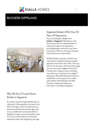 Builders Gippsland