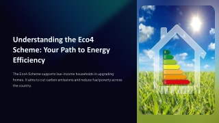 understanding the eco4 scheme your path to energy
