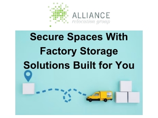 secure spaces with factory storage solutions