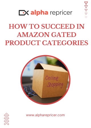 Mastering Sales In Amazon Gated Product Areas