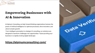 Empowering Businesses with AI & Innovation