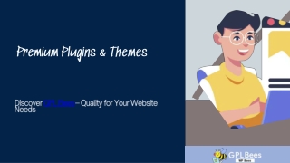 Best WordPress GPL Themes & GPL Plugins at GPLBees