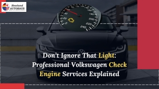 don t ignore that light professional volkswagen