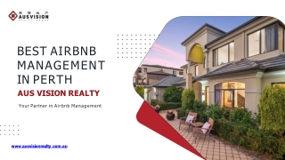 Best Airbnb Management in Perth