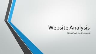 digital marketing website analysis