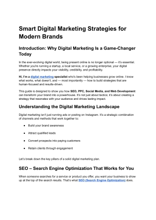 Digital Marketing agency
