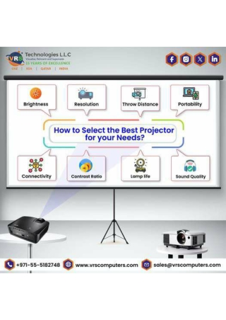 How to Select the Best Projectors for Your Needs?