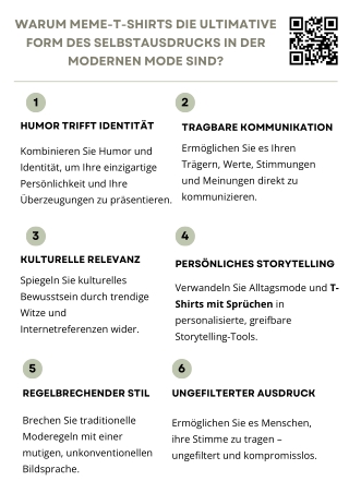 Warum Meme-T-Shirts die ultimative Form des Selbstausdrucks in der modernen Mode sind