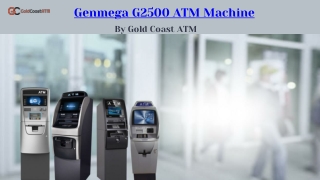 Genmega G2500 ATM Machine
