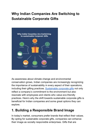Why Indian Companies Are Switching to Sustainable Corporate Gifts
