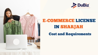 e commerce license in sharjah