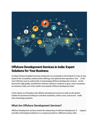 Offshore Development Services in India_ Expert Solutions for Your Business