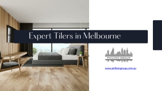 Expert Tilers in Melbourne - www.philtongroup.com.au
