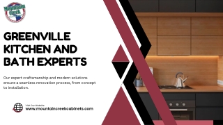 Greenville Kitchen and Bath Remodeling Experts