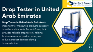 Drop Tester in United Arab Emirates (1)