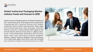 global isothermal packaging market industry