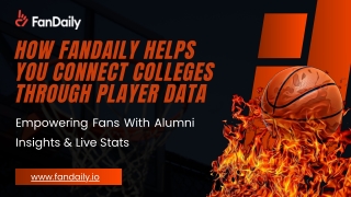How FanDaily Uses Player Data to Connect Colleges and Fans