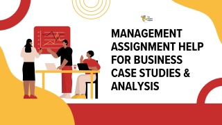 Management Assignment Help for Business Case Studies & Analysis