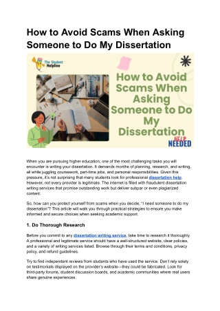how to avoid scams when asking someone