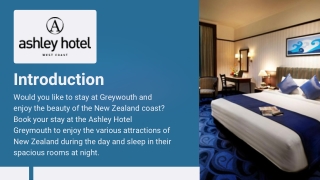 New Zealand's Best Accommodation Place | Greymouth's Best Hotel to Stay