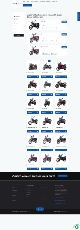 Best Two Wheeler Bikes in Bangalore - Amba Bajaj