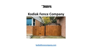 kodiak fence company kodiakfencecompany com
