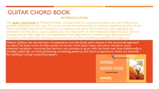 Guitar Chord Book
