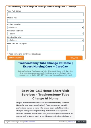 tracheostomy tube change at home expert nursing