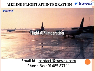AIRLINE FLIGHT API INTEGRATION