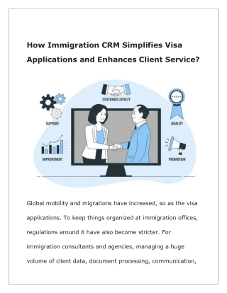 how immigration crm simplifies visa