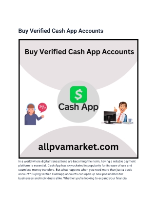 buy verified cash app accounts