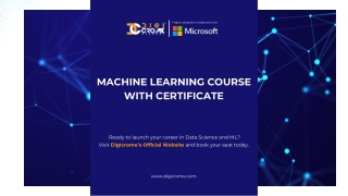 Certified Machine Learning Online Course: Learn AI Skills from Anywhere
