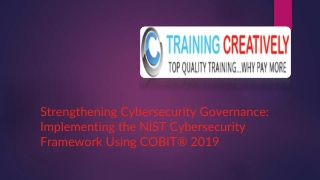 strengthening cybersecurity governance