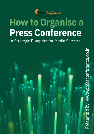 How to Organise a Press Conference