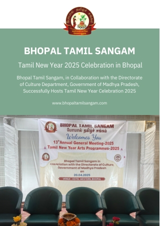 bhopal tamil sangam