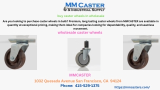 buy caster wheels In wholesale
