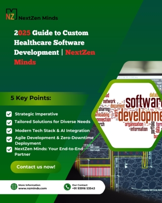 2025 Guide to Custom Healthcare Software Development  NextZen Minds