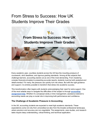 From Stress to Success_ How UK Students Improve Their Grades