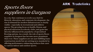 sports floors suppliers in gurgaon