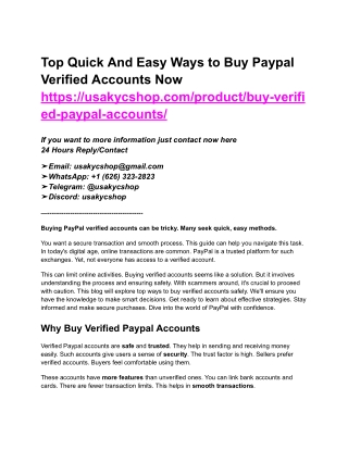 Top Quick And Easy Ways to Buy Paypal Verified Accounts Now https___usakycshop