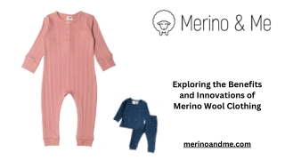 Stay Comfortable with Merino & Me’s Merino Wool Clothing Collection