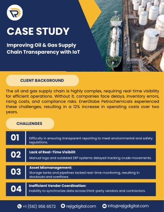 Case Study: Enhancing Supply Chain Transparency in Oil & Gas with IoT – Powered