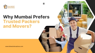 Your 2025 Moving Guide Why Mumbai Prefers Trusted Packers and Movers