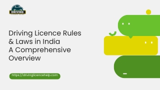 driving licence rules laws in india