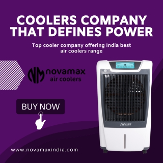 Novamax Offers Affordable Industrial Cooler Price Range