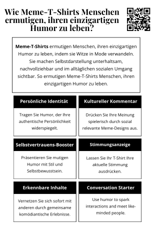 Wie Meme-T-Shirts Menschen ermutigen, ihren einzigartigen Humor zu leben